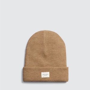 Rag & bone Addison beanie in camel